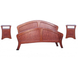 Gulta. Materiāls - bubinga.