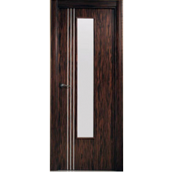 Iekšdurvis, ebony finierējums