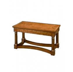 Kafijas galdiņš. Karēlijas bērza finerējums.