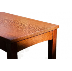 Lacewood koka virtuves galds. A.