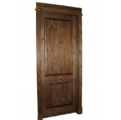 Melnalkšņa koka iekšdurvis