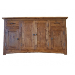 Melnalkšņa koka kumode.