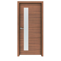 Finierētas iekšdurvis ar stiklu