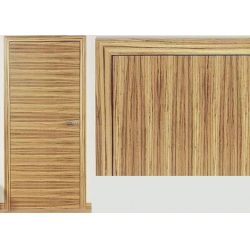 Zebrano finierējuma iekšdurvis